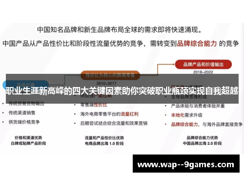 职业生涯新高峰的四大关键因素助你突破职业瓶颈实现自我超越